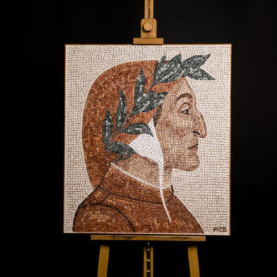 Dante Alighieri mosaico