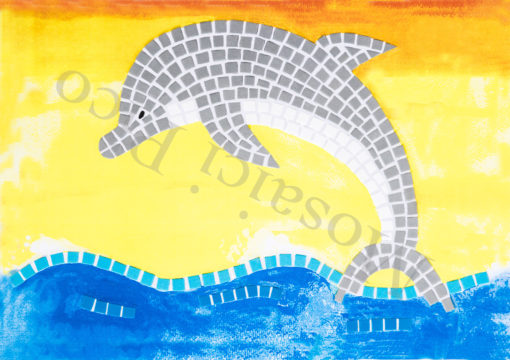delfino mosaico