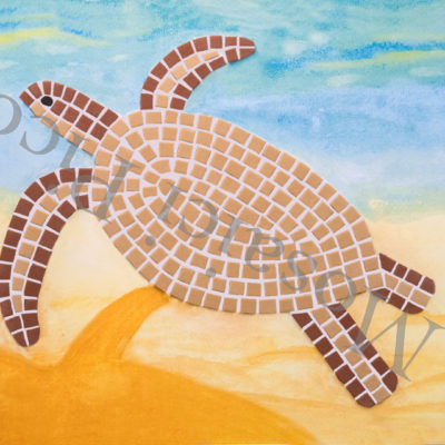 tartaruga mosaico