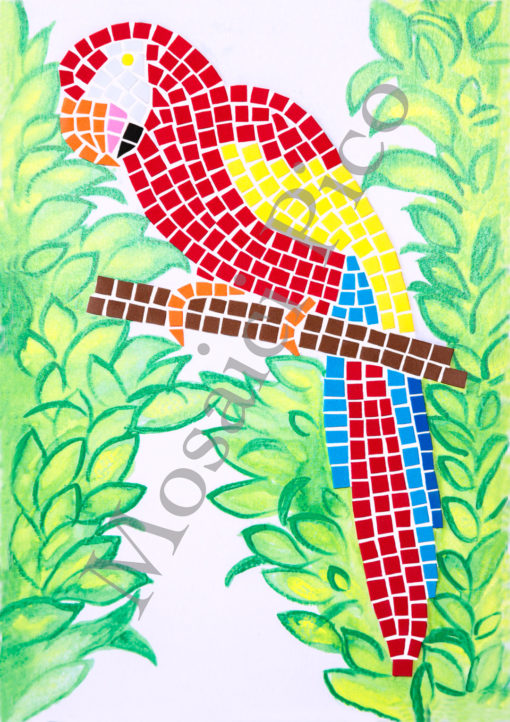 pappagallo mosaico
