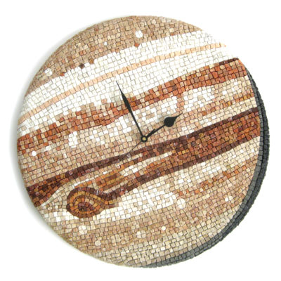 Orologio da parete in mosaico