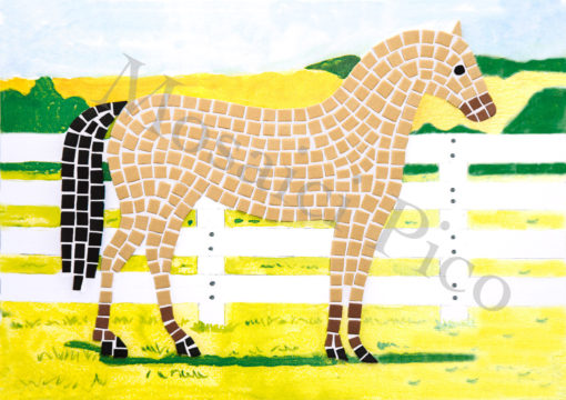 cavallo mosaico